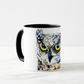 Mug Appréciez le petit hibou de choses (Devant gauche)