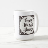 Mug Appréciez les petites choses 3 (Devant droit)