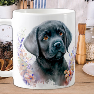 Mug Appréciez les petites choses - Black Labrador