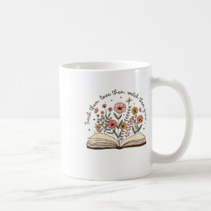 Mug Apprendre à l'enseignant Wildflower Retour à l'éco