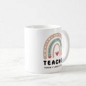 Mug Apprendre Amour Inspirer Design Rétro (Devant droit)