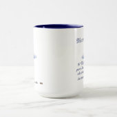 Mug Apprendre de la chaussure de Cendrillon (Centre)