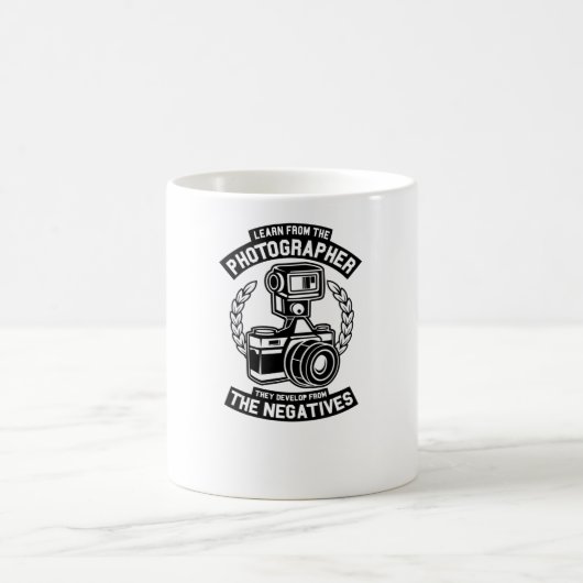 Mug Apprendre du photographe (Centre)
