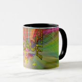 Mug Apprendre la paix (Devant droit)