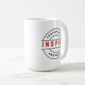 Mug Apprendre l'amour Répéter la motivation (Devant droit)