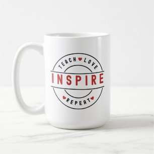 Mug Apprendre l'amour Répéter la motivation
