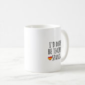 Mug apprendre ou parler espagnol (Devant droit)
