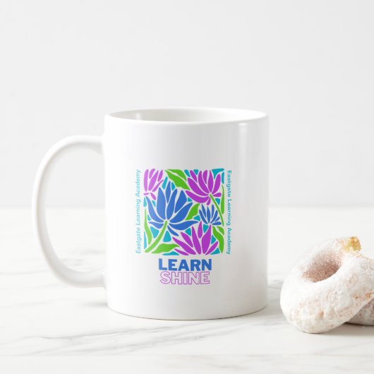 Mug Apprenez À Briller De Retour À L'Enseignant D'Écol (Avec donut)