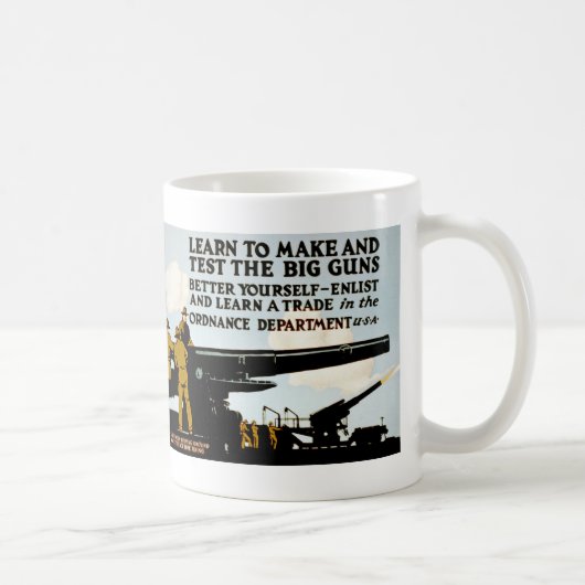 Mug Apprenez à fabriquer et à tester les Big Guns ! (Droite)