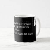 Mug Apprenez et soyez mauvais (Devant droit)