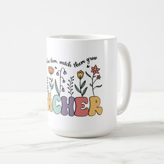 Mug Apprenez-leur à les aimer Enseignant Cadeaux Idées (Devant droit)