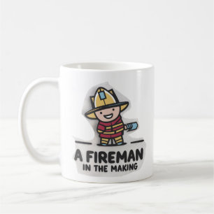 Mug Apprenti pompier. Futur pompier