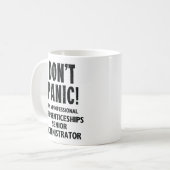 Mug Apprentissage Administrateur principal (Devant gauche)