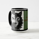 Mug Approachable Wolf : Half Wolf ( Faith Edition) (Devant gauche)
