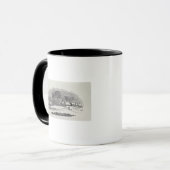 Mug Approche d'un village pendant l'hiver (Devant gauche)