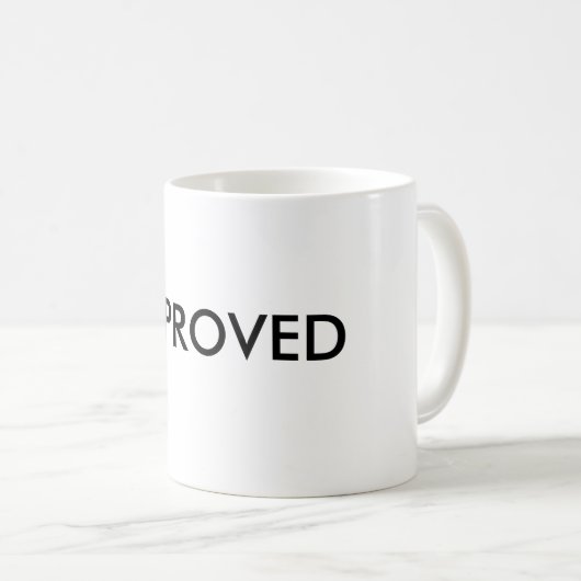 MUG APPROUVÉ (Devant droit)