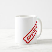 Mug approuvé, nié (Devant droit)