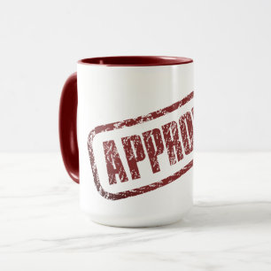 MUG APPROUVÉ//ROUGE