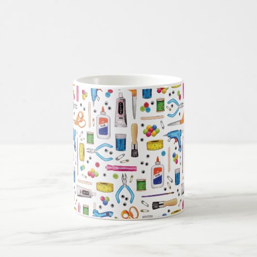 Mug Approvisionnements mignons de métier (Centre)