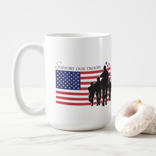 Mug Appuyer nos troupes (Avec donut)