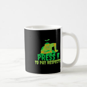 Mug Appuyez sur F pour rendre hommage au mème de joueu