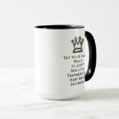 Mug Appuyez sur les côtés R & L Hommes intérieurs 3 (Devant droit)