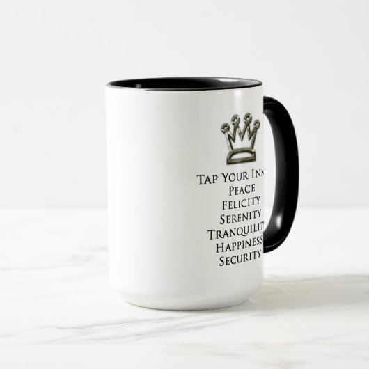 Mug Appuyez sur les côtés R & L Hommes intérieurs 3 (Devant droit)
