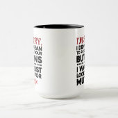 Mug Appuyez sur vos boutons Citation Sarcastique Anniv (Centre)