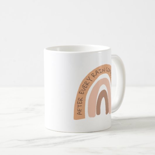 Mug Après Chaque Pluie Vient Un Arc En Ciel (Devant droit)