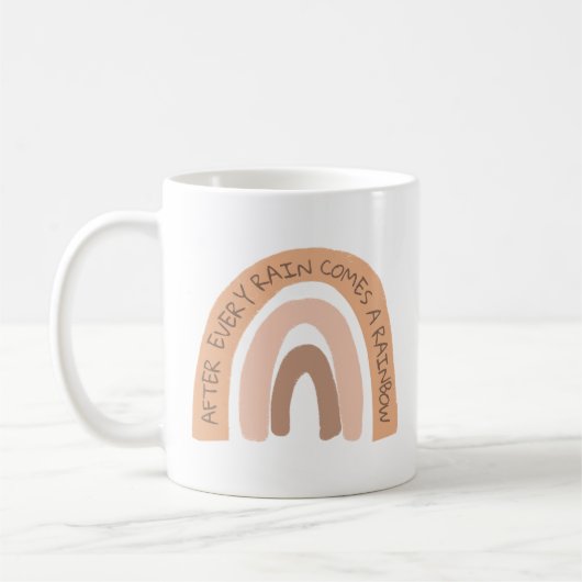 Mug Après Chaque Pluie Vient Un Arc En Ciel (Gauche)