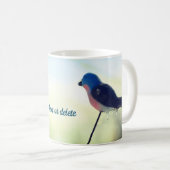 Mug Après la tempête Photo de la nature hivernale (Devant droit)