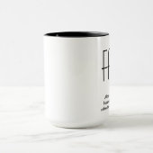 Mug Après lundi et mardi, même le calendrier indique (Centre)