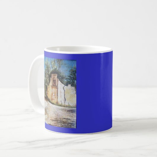 Mug APRÈS-MIDI À RIMAGGIO / Vue Toscane (Devant gauche)