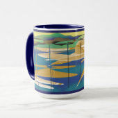 Mug Après-midi au lac (Devant gauche)