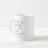 Mug Après-midi théière à pois pour la mariée (Devant gauche)