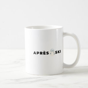 Mug après-ski fête après-ski boissons ski snowboard