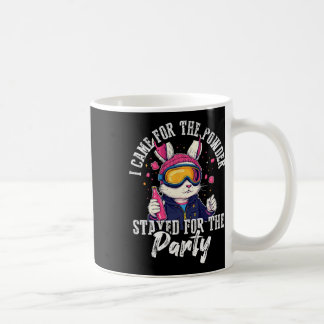 Mug Après-ski pour une fête amusante de sports d'hiver