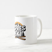Mug Après Ski Vintage Winter Lodge Conception (Devant droit)