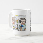 Mug Après thé de ski (Devant gauche)