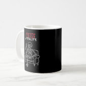 Mug Après-vie de café (Devant gauche)