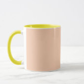 Mug Apricot (solid color) (Gauche)