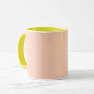 Mug Apricot (solid color)