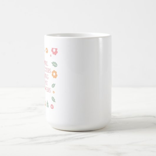 Mug april douche apporter mai fleurs (Centre)