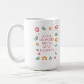 Mug april douche apporter mai fleurs (Gauche)