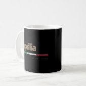 Mug Aprilia Italie Ville Retro Drapeau Italie Pullover (Devant gauche)