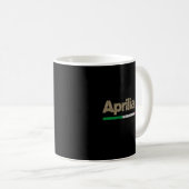 Mug Aprilia Italie Ville Retro Drapeau Italie Pullover (Devant droit)