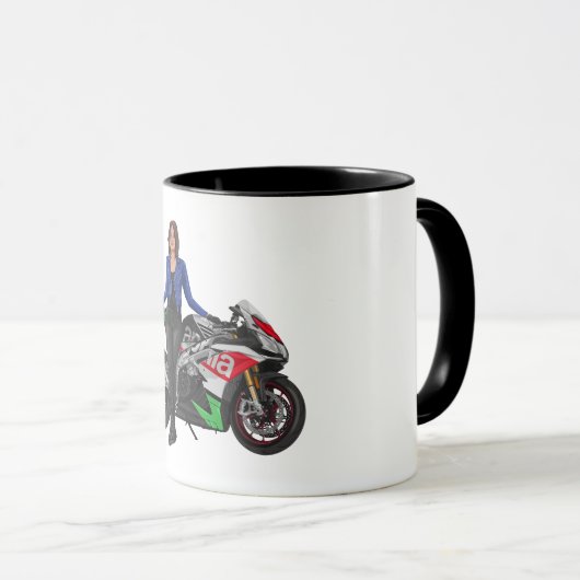 Mug Aprilia tuono V4 (Devant droit)