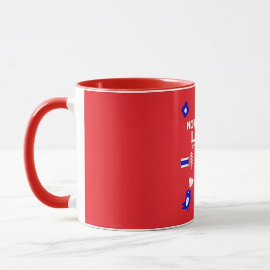 Mug Apron norvégien de gauche (Gauche)