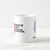 Mug APSD et composent 9-1-1 logos (Centre)