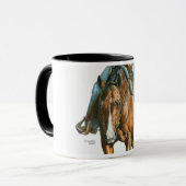 Mug AQHA PleasureHorse occidental, (Devant gauche)